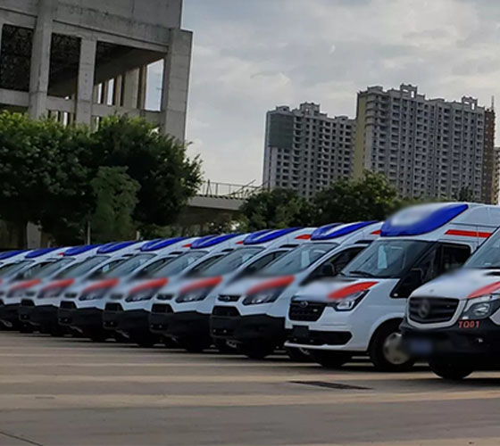 呼和浩特服务车队展示