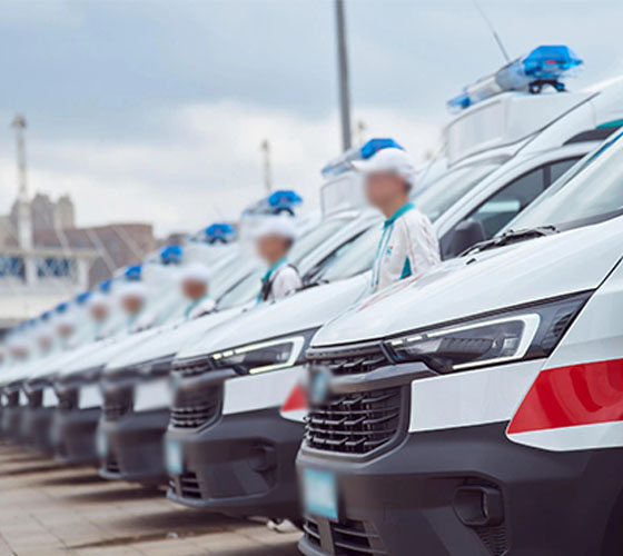 呼和浩特服务车队展示